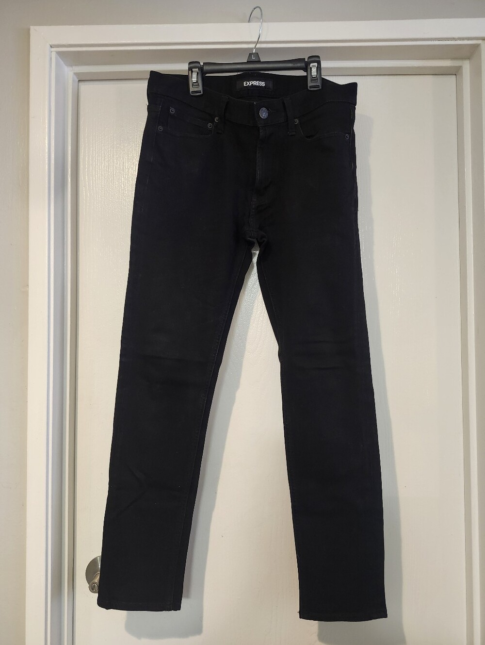 Express Black Skinny Jeans